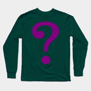 Riddle Me This Long Sleeve T-Shirt